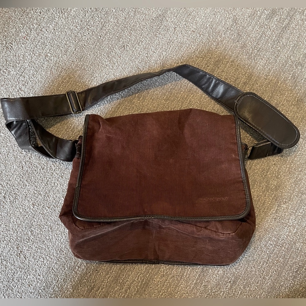 Brown Laptop/Messenger Bag